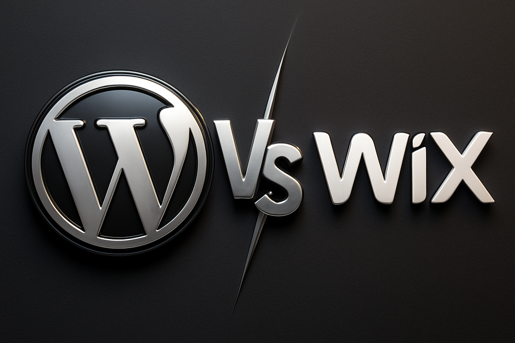 WordPress vs Wix 2025 - porównanie platform