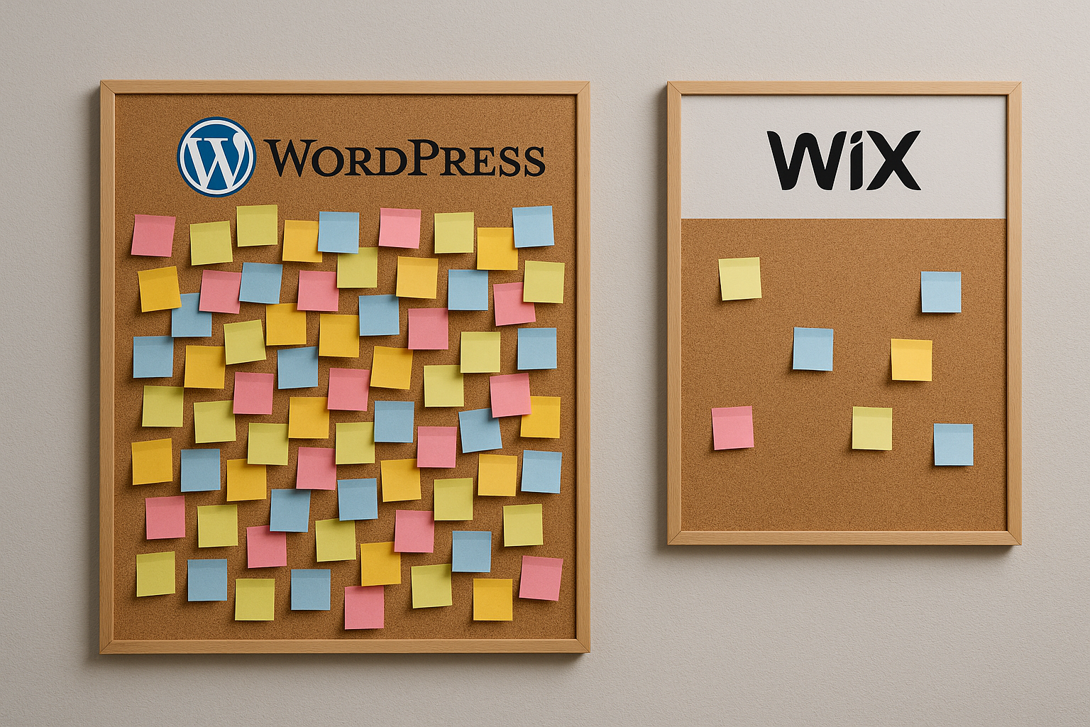 WordPress społeczność vs Wix forum - aktywność